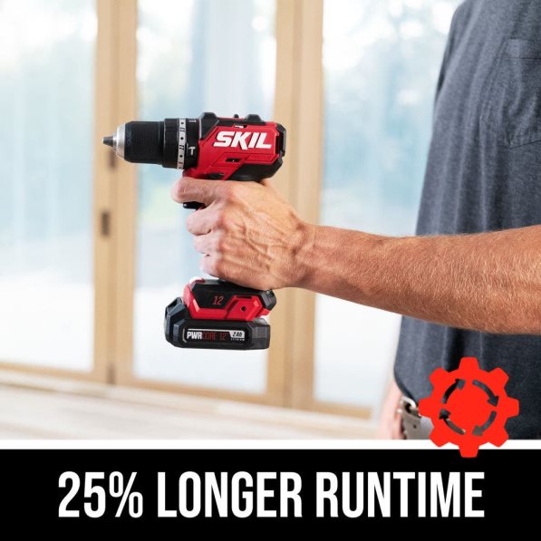 パワーコア 12 ブラシレス 12v 1/2 インチ ハンマー ドリル キット SKIL 8N8T287 ツール