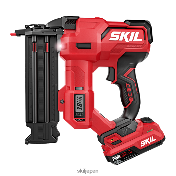 新しいパワーコア 20 ブラシレス 20v 18ga ブラッドネイラーキット SKIL 8N8T281 ツール