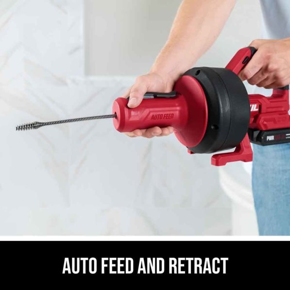 新しいマルチボルト パワー スネーク ドレン クリーナー 20v キット SKIL 8N8T282 ツール