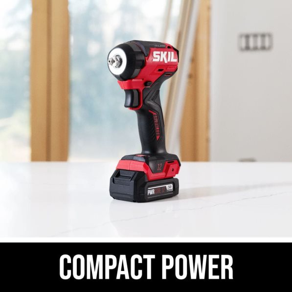 PWR コア 12 ブラシレス 12V 3/8 インチ インパクト レンチ キット SKIL 8N8T289 ツール