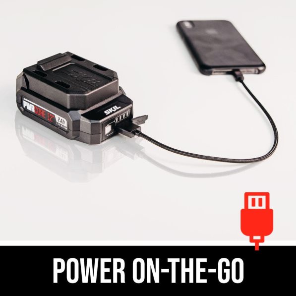 pwr core 12 ブラシレス 12v 1/2 インチ コンパクト ドリル ドライバー キット SKIL 8N8T285 ツール