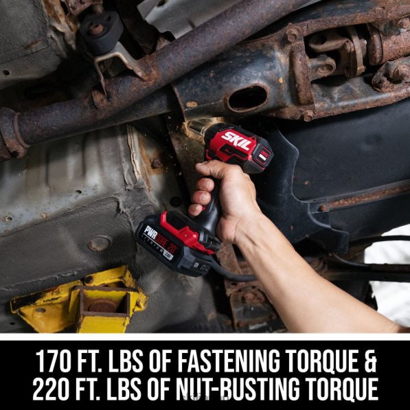 pwr core 20 ブラシレス 20v 3/8 インチ コンパクト インパクト レンチ キット SKIL 8N8T2815 ツール