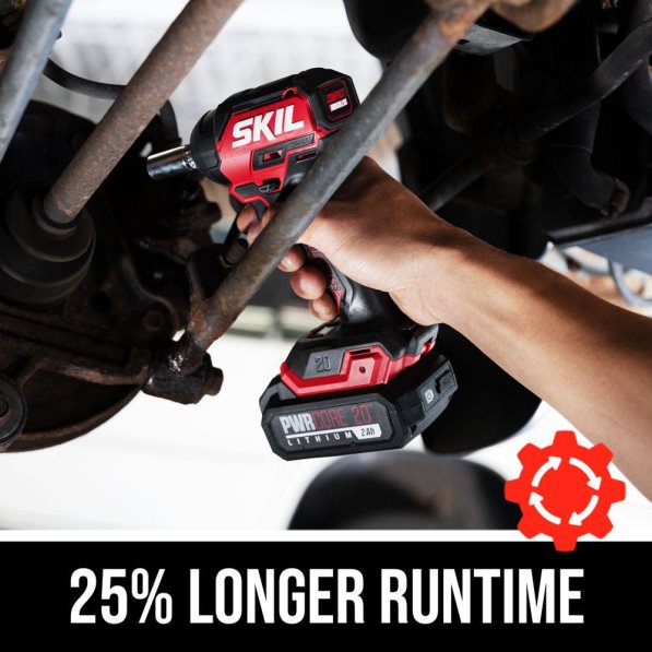 pwr core 20 ブラシレス 20v 3/8 インチ コンパクト インパクト レンチ キット SKIL 8N8T2815 ツール